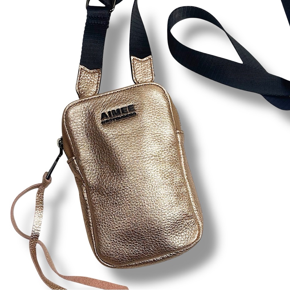 Aimee Kestenberg Crossbody Belt Bag Rose Gold
